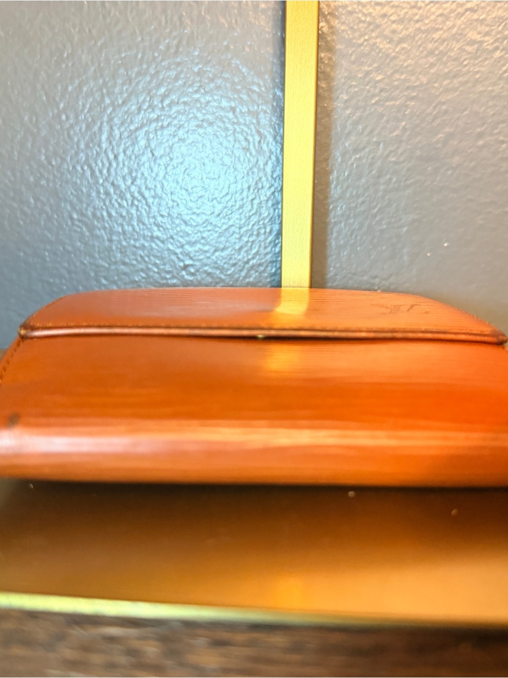 Louis Vuitton Orange Epi Fold Wallet - Picture 6 of 9